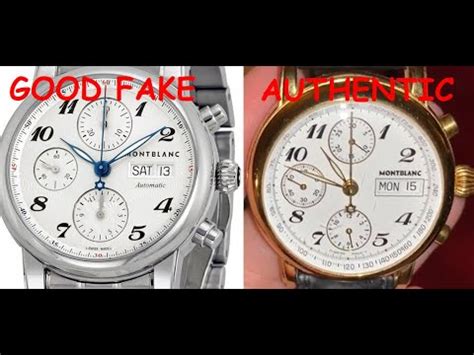 real vs fake montblanc watch|mont blanc watches for sale.